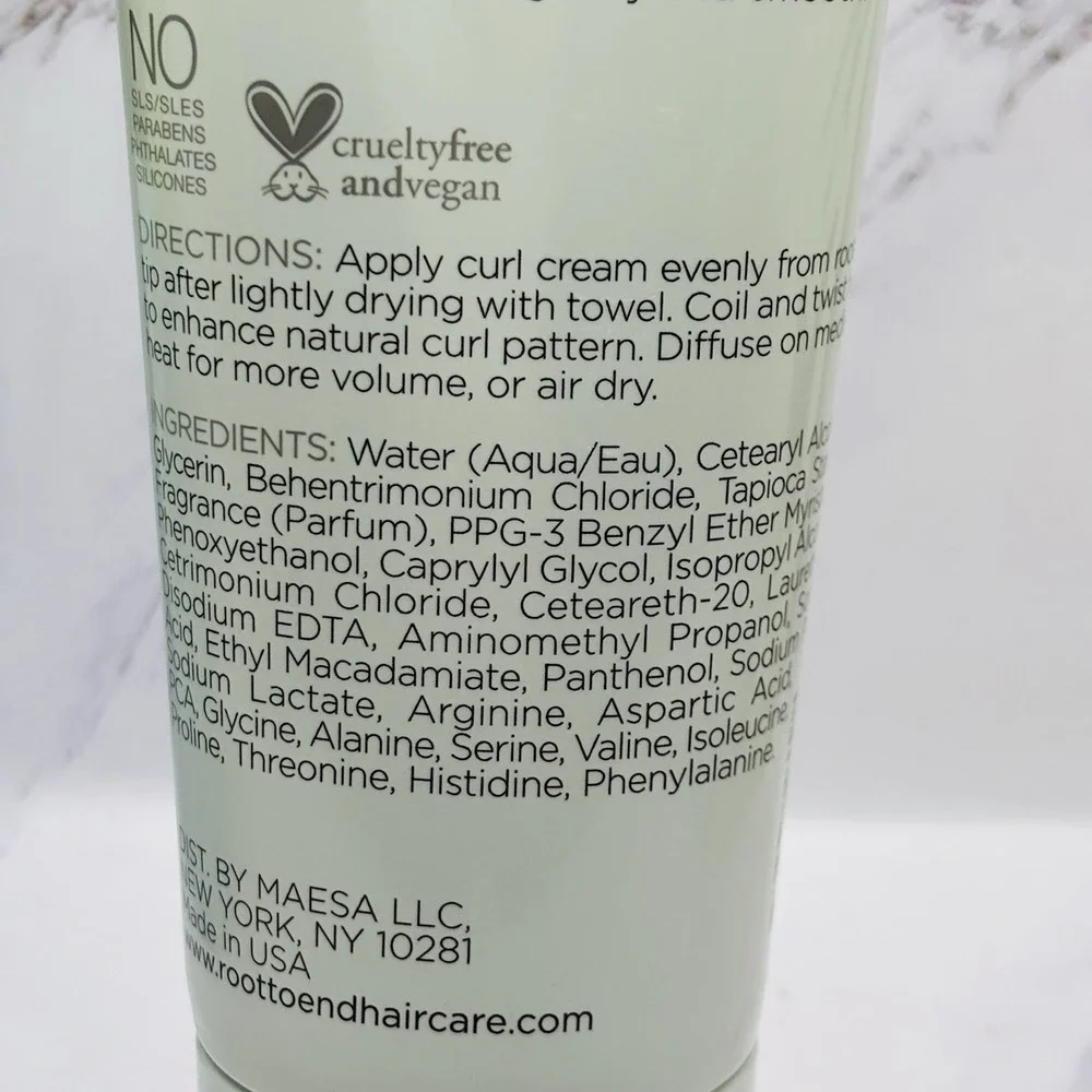 Root To End Curl Defining Cream 8 oz w/ Strand Reviving Complex NEW